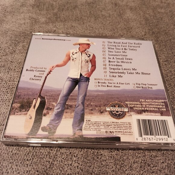 KENNY CHESNEY THE ROAD AND THE RADIO SEALED CD - Picture 2 of 2